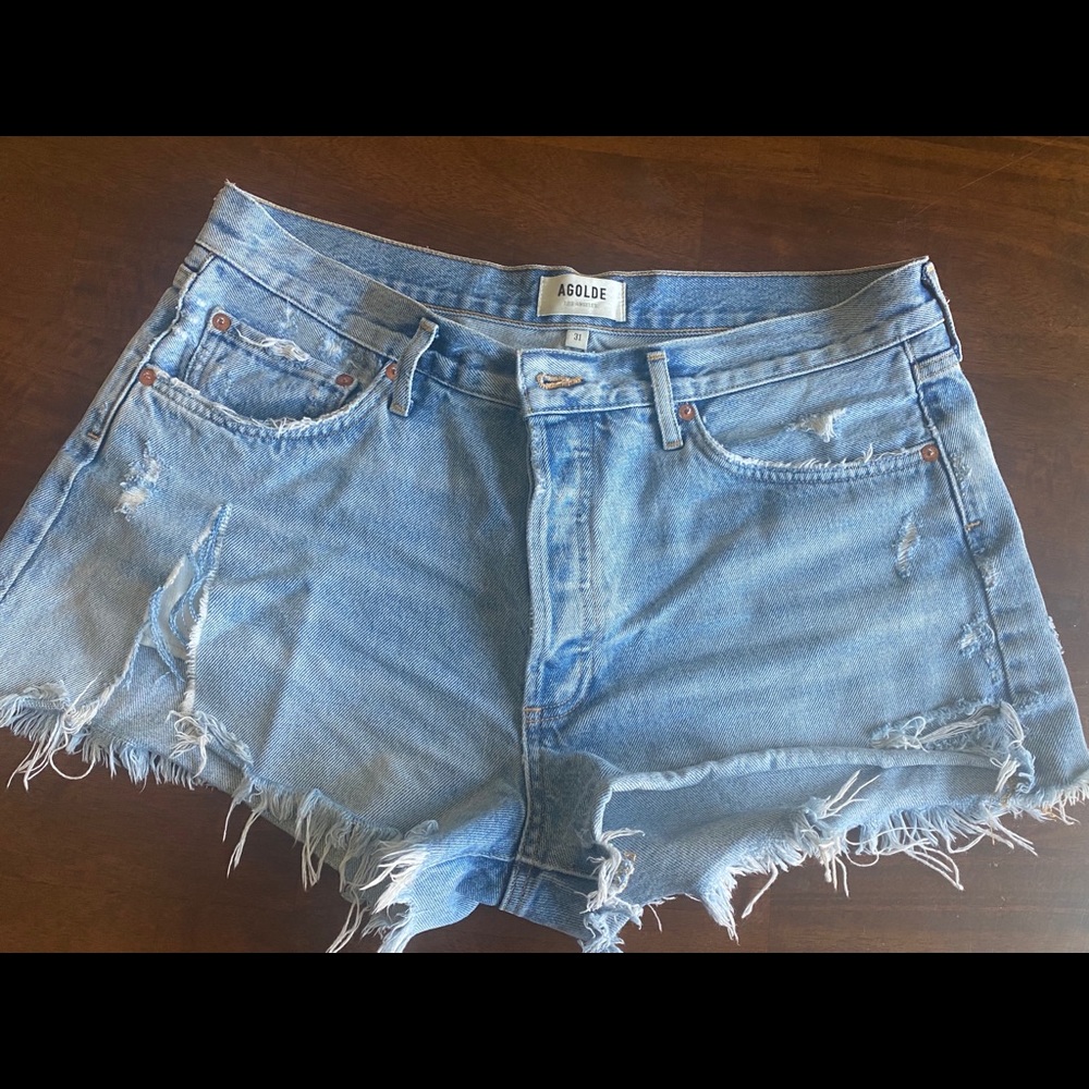 Agolde Parker Shorts in Swapmeet